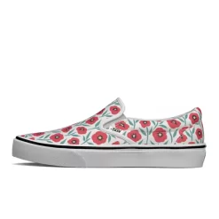 Vans Classic Slip-On Flowers True White