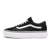 Vans Old Skool Platform Black White